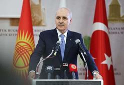 TBMM Başkanı Kurtulmuş, Kırgızistan-Türkiye Manas Üniversitesi’ni ziyaret etti