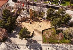 Sivas Kongresi ruhunu yansıtan anıtın çevresi yenileniyor