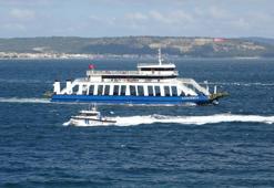 Gökçeada ve Bozcaada ilçelerine 2 gündür feribot seferi yapılamıyor