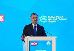 RTÜK Başkanı Şahin: Medya, bireysel algıları yönlendiren güçlü bir mekanizma