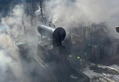 Londra'da yangın: 80 kişi tahliye edildi