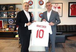 Hatayspor Başkanı Çinçin’den, İbrahim Hacıosmanoğlu’na ziyaret
