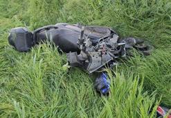 Edirne'de devrilen motosiklet metrelerce sürüklendi: 1 ölü, 1 yaralı