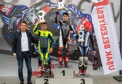 Uzay Alp Urcan, FIM MiniGP Türkiye Serisi'nde çifte zafer kazandı