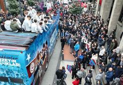 Avrupa ikincisi olan Trabzonspor U19 Takımı'na coşkulu kutlama