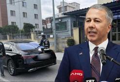 Bakan Yerlikaya açıkladı: Beşiktaş'taki aracın çakarı iptal edildi