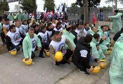 Kartal Meydanı'nda 1 Mayıs kutlamaları sağanak yağış nedeniyle erken bitti