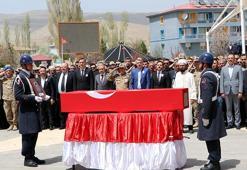 Şehit güvenlik korucusu son yolculuğuna uğurlandı