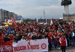 İzmir'de 1 Mayıs kutlandı