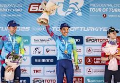 60. Cumhurbaşkanlığı Türkiye Bisiklet Turu'nun Selçuk-Selçuk etabını Harold Martin Lopez kazandı