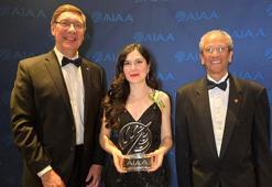 Türk akademisyen, dünyanın en prestijli havacılık ödülünü törenle aldı