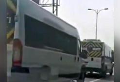 Tehlikeli araç kullanan iki okul servisi şoförünün sürücü belgeleri iptal edildi