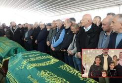 Fransa'da yangında ölen 3 kardeş, son yolculuklarına uğurlandı