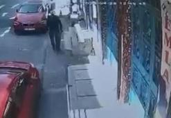 Alibeyköy Baraj gölünde cesedi bulunan İshak Öztürk'ün evden çıktığı anlar kamerada