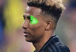 Gedson Fernandes'e lazer tutan taraftar gözaltına alındı