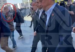 Özel'e yumruklu saldırıyı gerçekleştiren şüphelinin tören öncesi görüntüleri ortaya çıktı