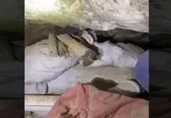 Pençe-Kilit bölgesinde tespit edilen mağarada silah ve mühimmat ele geçirildi