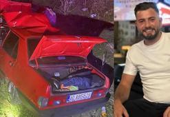 Ankara’da şarampole yuvarlanan otomobilin sürücüsü öldü