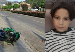 Motosikletin çarptığı 12 yaşındaki Görkem Mehmet öldü
