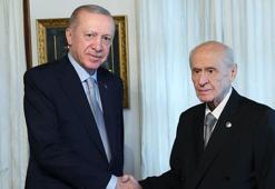 Cumhurbaşkanı Erdoğan ve Bahçeli bir araya geldi