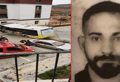 İstinat duvarını aşıp, otomobilin üstüne düşen otobüsün şoförü 55 gün sonra öldü