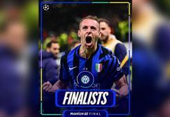 UEFA Şampiyonlar Ligi’nde ilk finalist Inter