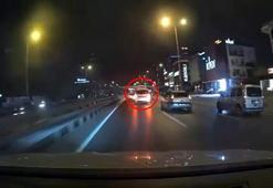 Avcılar D-100'de makas atarak ilerledi