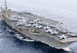 ABD Donanması'nda ikinci kez bir savaş uçağı, uçak gemisinden Kızıldeniz'e düştü