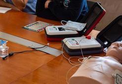 İpsala Sınır Kapısı'na ani kalp durmalarına karşı OED cihazı yerleştirildi