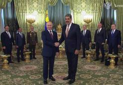 Putin, Venezuela Devlet Başkanı Maduro ile Kremlin'de bir araya geldi