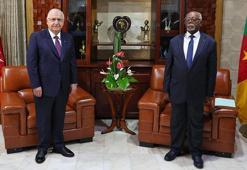 Milli Savunma Bakanı Güler, Kamerun Dış İlişkiler Bakanı Mbella ile bir araya geldi