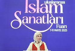 Emine Erdoğan, 'Uluslararası İslam Sanatları Fuarı'na katıldı