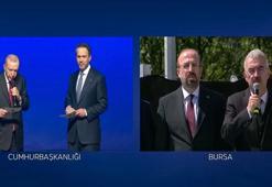 Cumhurbaşkanı Erdoğan Karacabey'e canlı bağlandı; Atares-2 RES açıldı