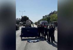 Sağından geçmeye çalıştığı TIR’a çarpan motosikletin sürücüsü öldü