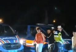 Yarış hazırlığındaki motosikletlilere jandarma baskını