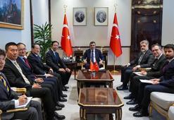 Cevdet Yılmaz, Çin Ulusal Halk Kongresi Daimi Komitesi Başkan Yardımcısı Jie ile görüştü