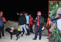 Ekipler seferber oldu; mobese kameralarından tespit edilip dağlık alanda bulundu