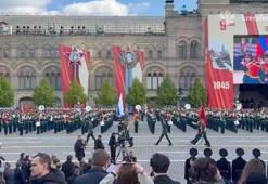 Kızıl Meydan'da Zafer Günü Geçit Töreni başladı