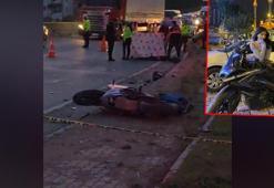 Beton mikseriyle çarpışan motosikletin sürücüsü öldü