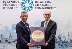 Özgür Özel, İstanbul Ticaret Odası'nı ziyaret etti