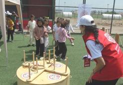 Gaziantep’te depremzede çocuklara etkinlik