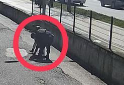 Jandarma, nefes borusuna yiyecek kaçan çocuğu 'Heimlich' manevrasıyla kurtardı; o anlar kamerada