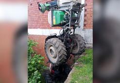 Babasının kullandığı traktör evlerinin yanındaki boşluğa düştü; Aysima öldü