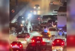 Bursa'da asker uğurlamasında kavga; o anlar kamerada