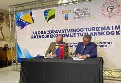 Tuzla Kantonu Turizm Birliği ile Türkiye Basın Federasyonu arasında bölgenin tanıtımına yönelik iş birliği