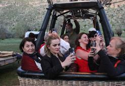 Ihlara Vadisi'nde balonlar, Anneler Günü için havalandı