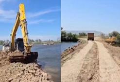 Meriç Nehri’ne deniz suyu karışmaması için set çekildi