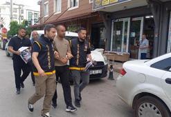 13 araca zarar veren, akli dengesi yerinde olmayan şüpheli, hastaneye yatırıldı