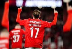 Kerem Aktürkoğlu’nun golü Benfica’ya yetmedi