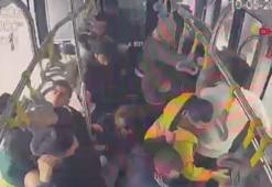 Beylikdüzü'ndeki metrobüs kazası araç içi kamerasında